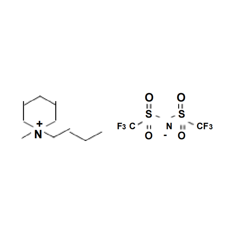 N-metyl,butylpiperidinium bis(triflometylsulfonyl)imua
